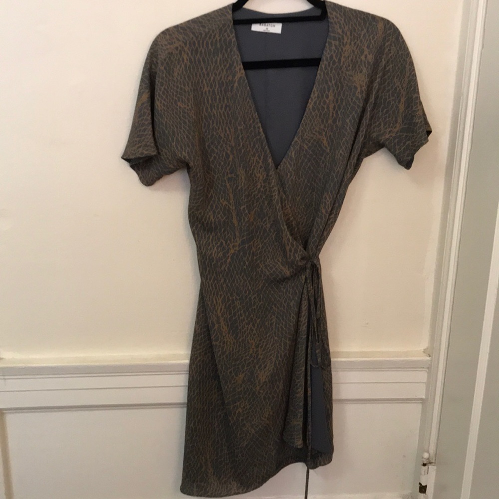 Aritzia wrap dress!